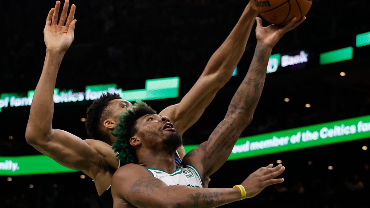 Boston Celtics guard Marcus Smart