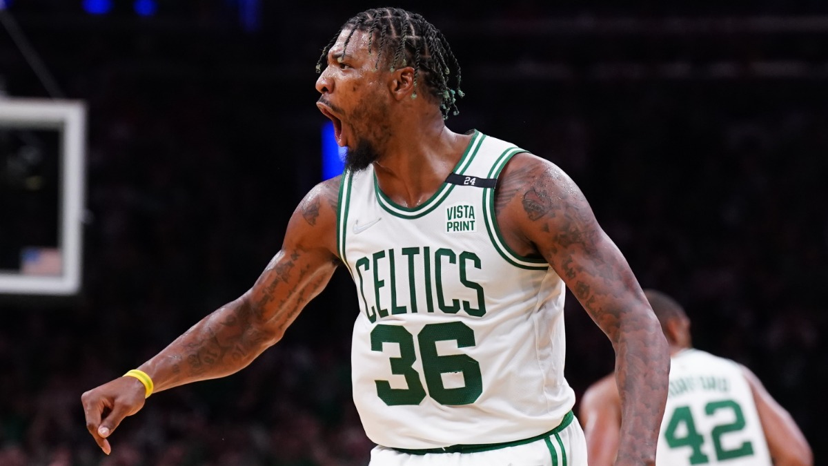 Boston Celtics guard Marcus Smart
