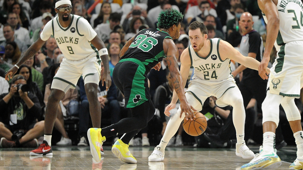 Boston Celtics guard Marcus Smart