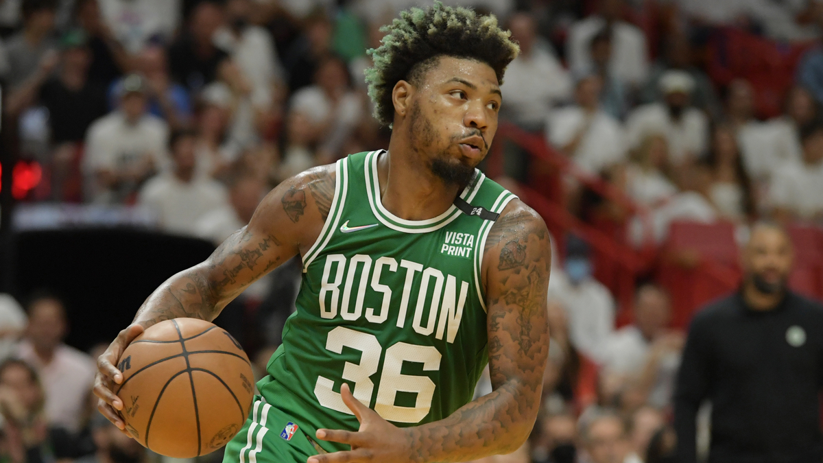Boston Celtics guard Marcus Smart