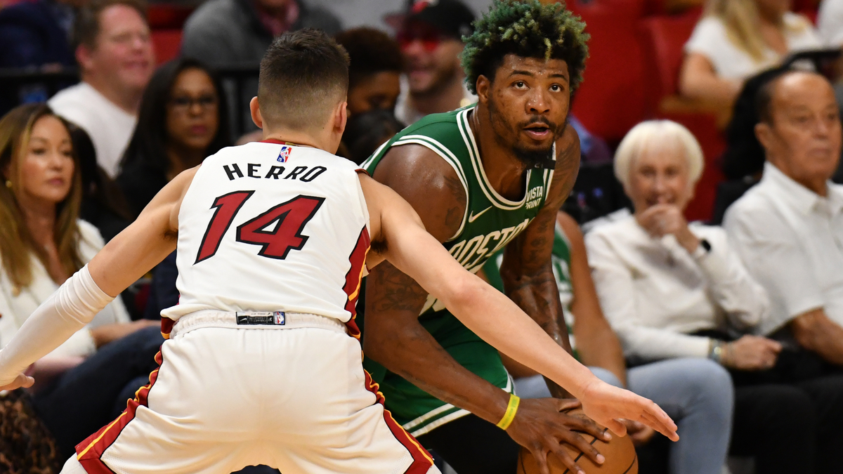 Boston Celtics guard Marcus Smart