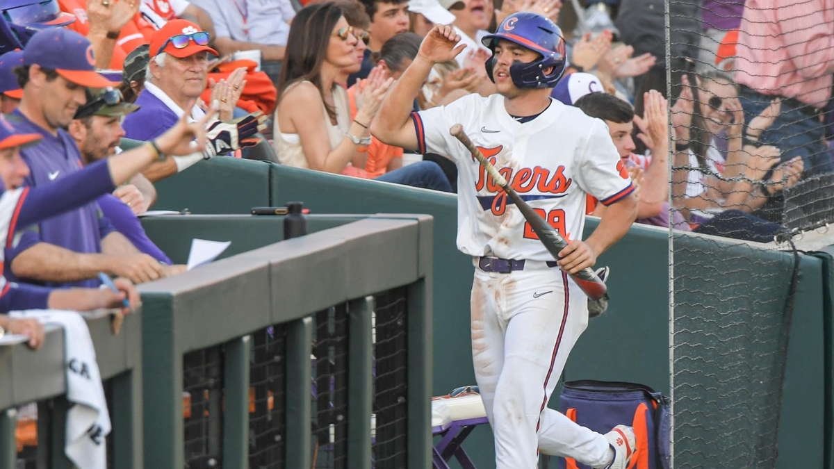 Clemson third baseman Max Wagner