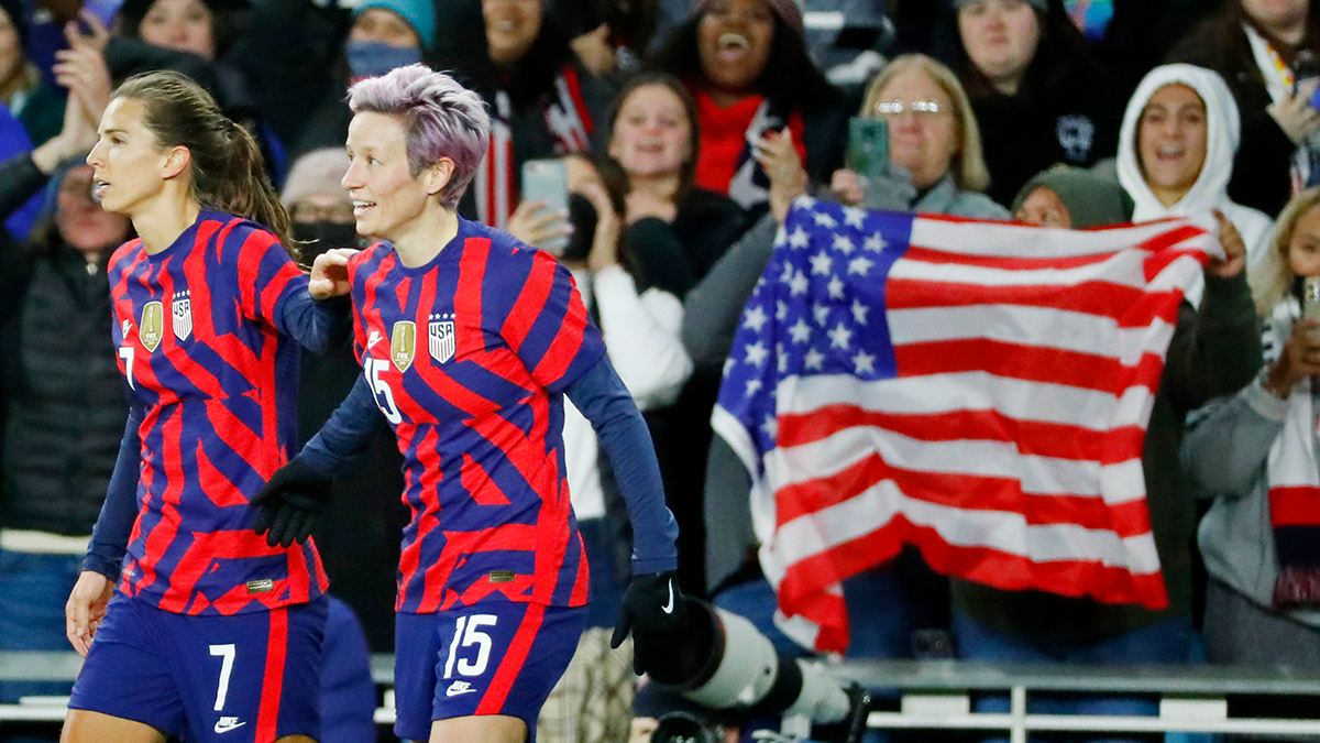 US Soccer forward Megan Rapinoe