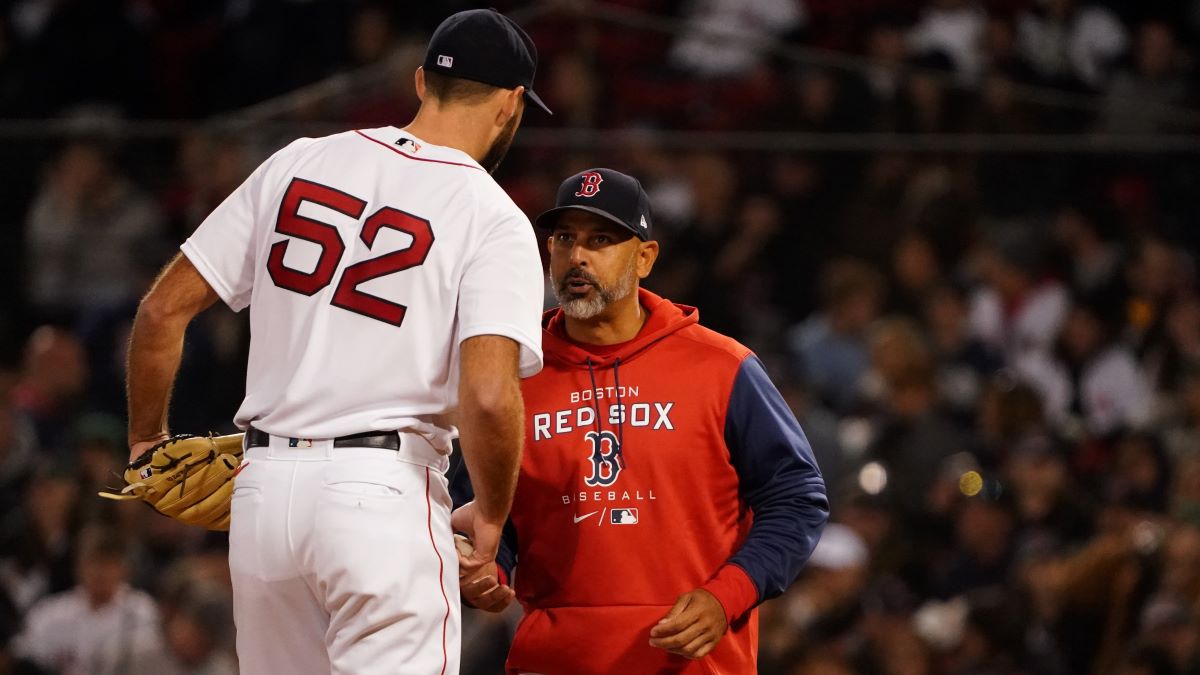 Boston Red Sox pitcher Michael Wacha
