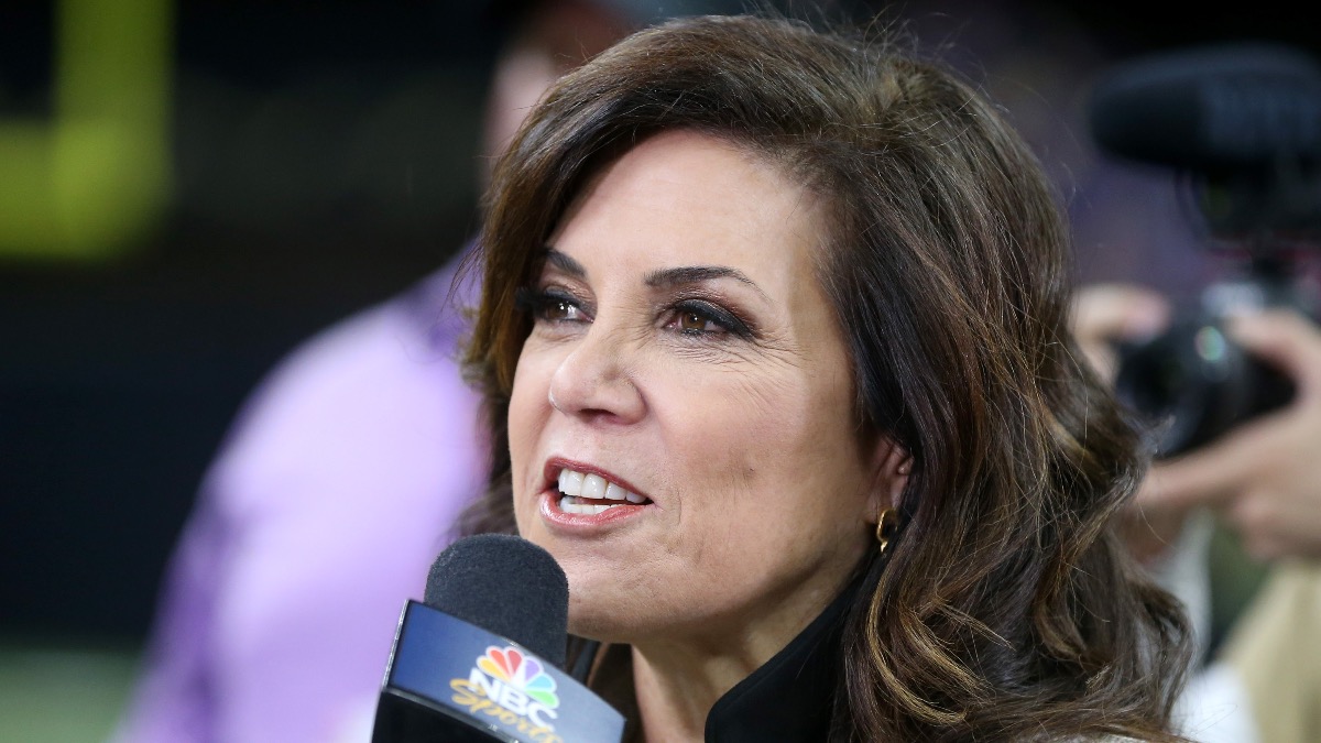 NBC Sports commentator Michele Tafoya