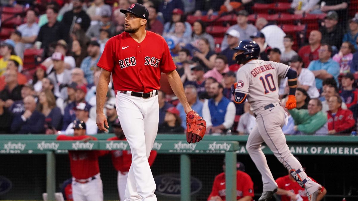 Boston Red Sox pitcher Nathan Eovaldi