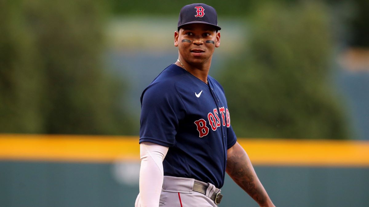 Boston Red Sox third baseman Rafael Devers