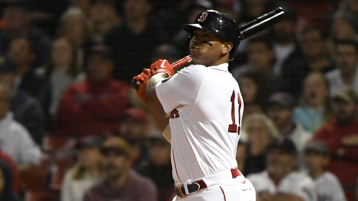 Boston Red Sox third baseman Rafael Devers