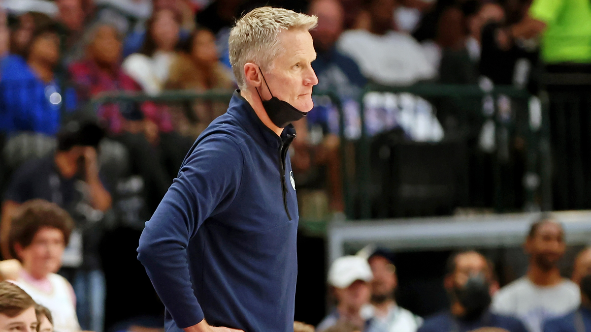Golden State Warriors head coach Steve Kerr