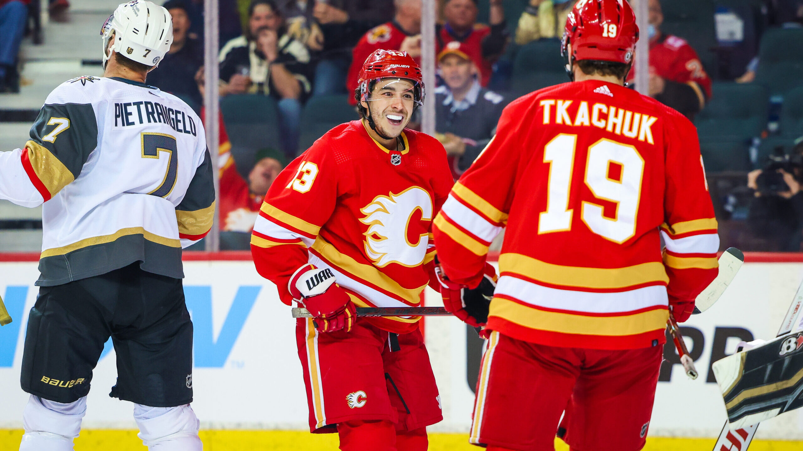 NHL: Vegas Golden Knights at Calgary Flames