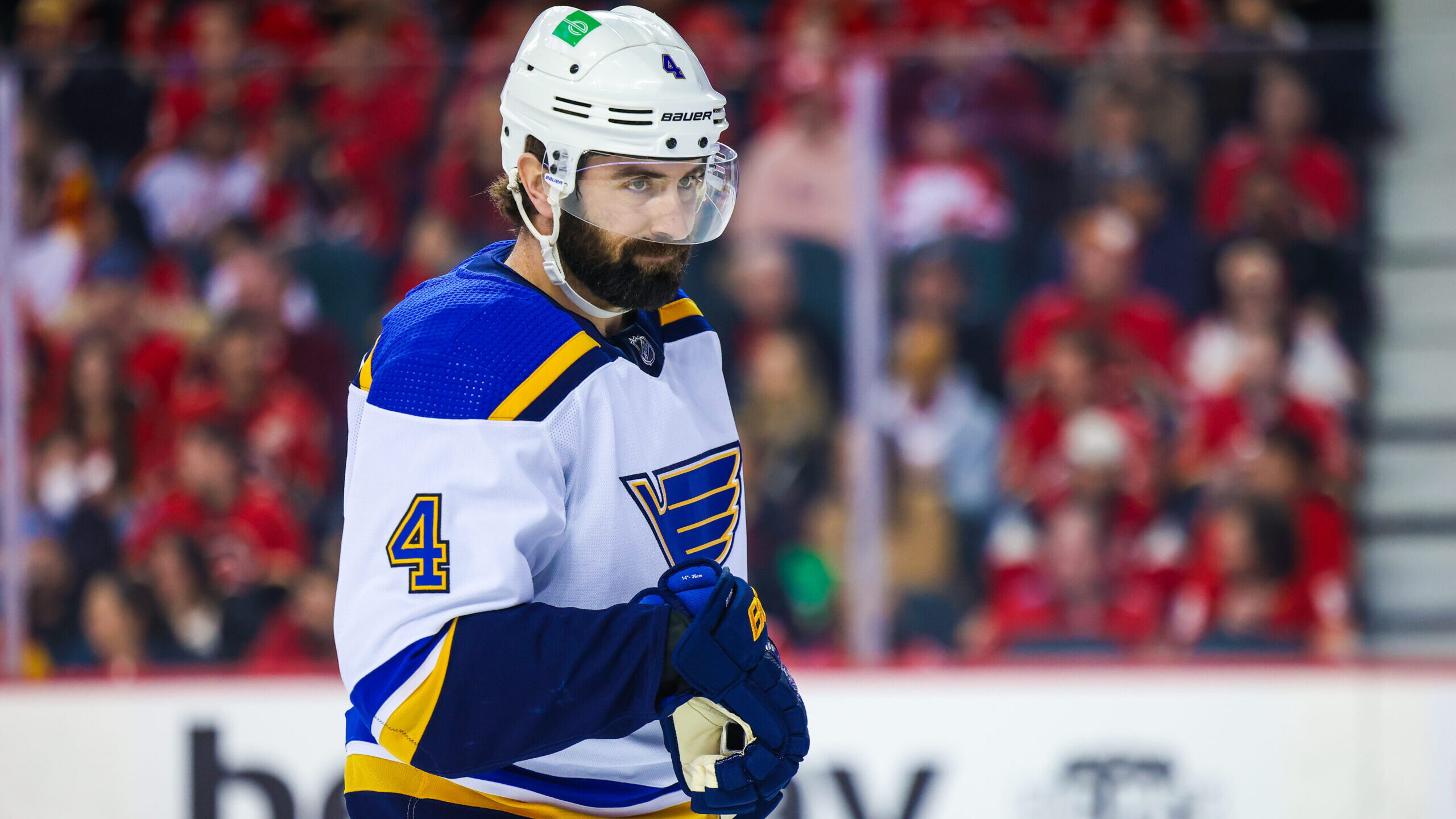 NHL: St. Louis Blues at Calgary Flames