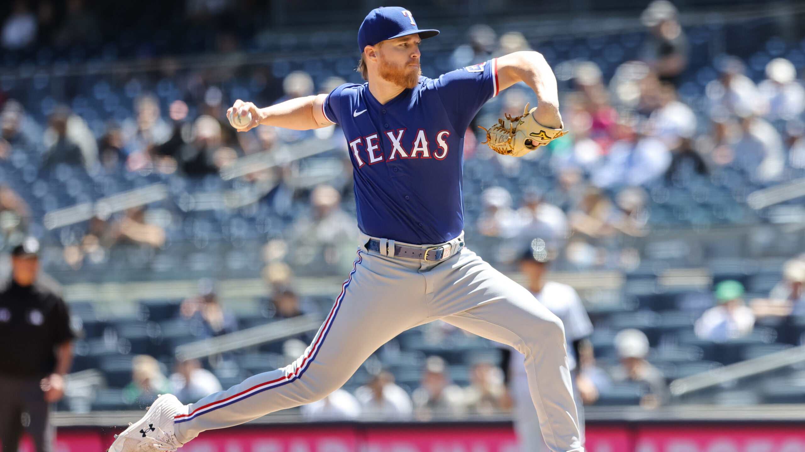 MLB: Texas Rangers at New York Yankees
