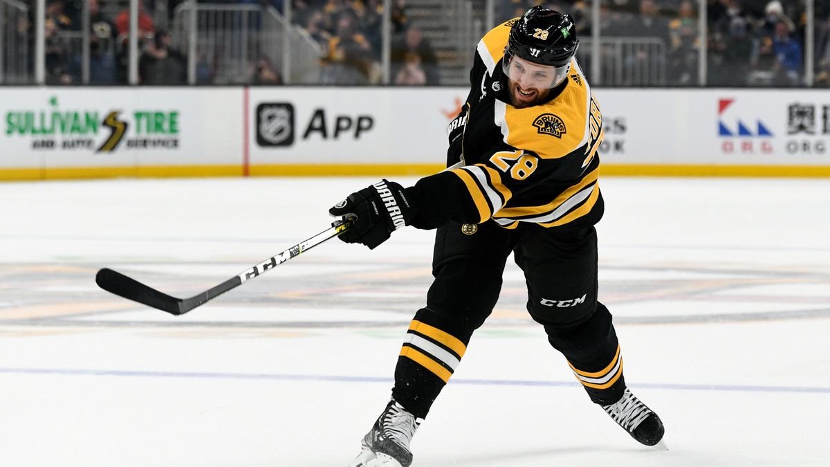 Boston Bruins defenseman Derek Forbort
