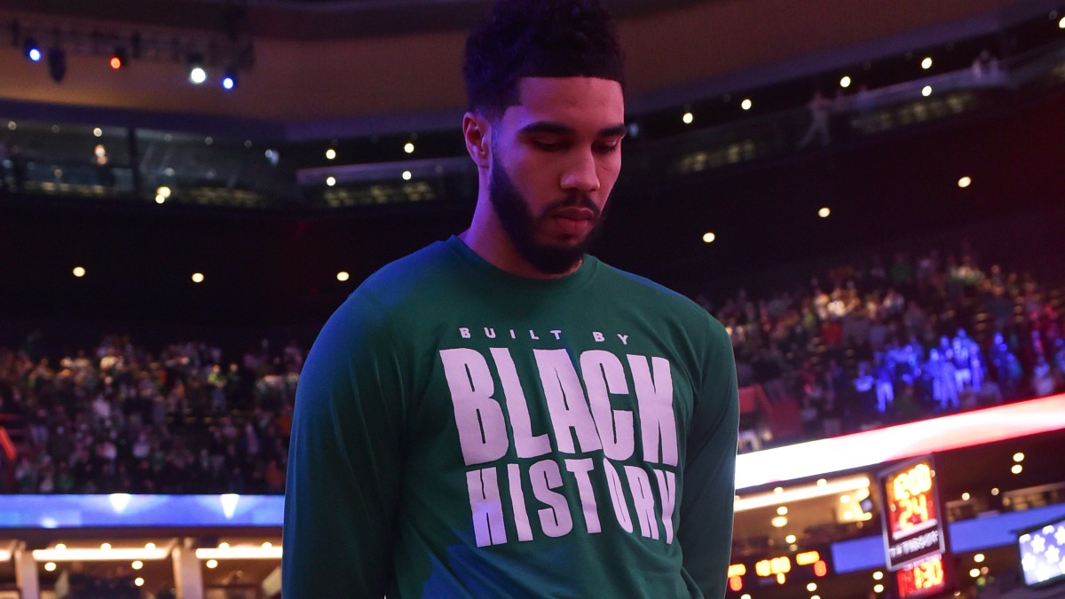 Boston Celtics forward Jayson Tatum