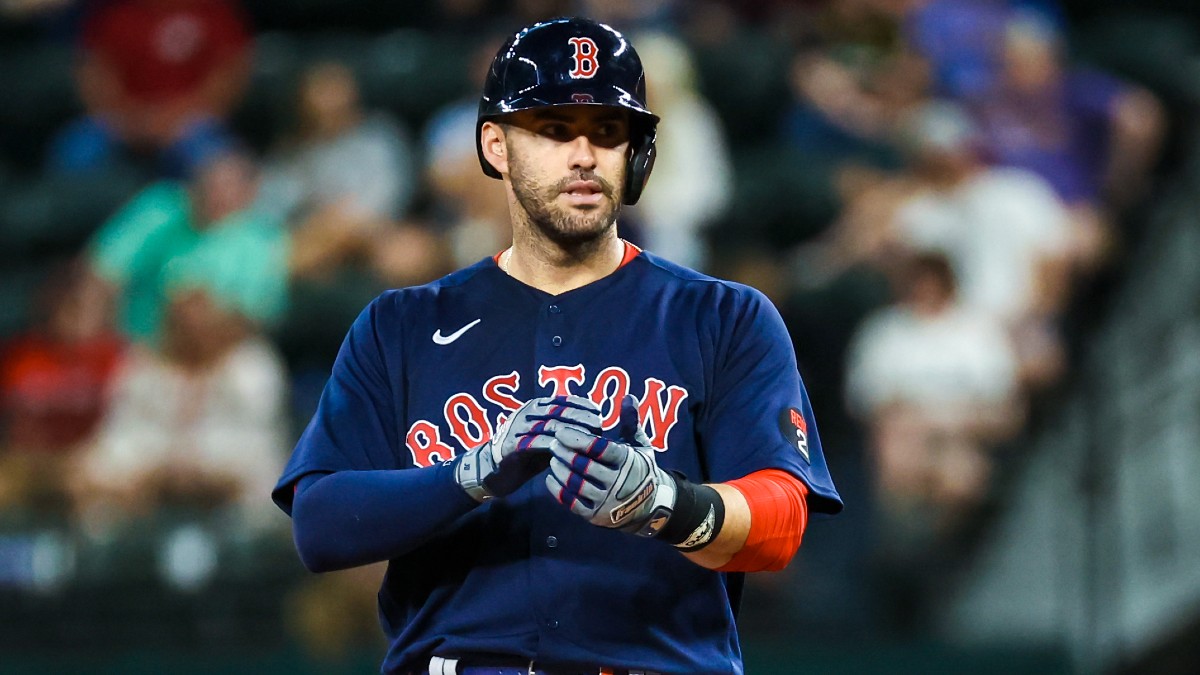 Los Angeles Dodgers designated hitter J.D. Martinez