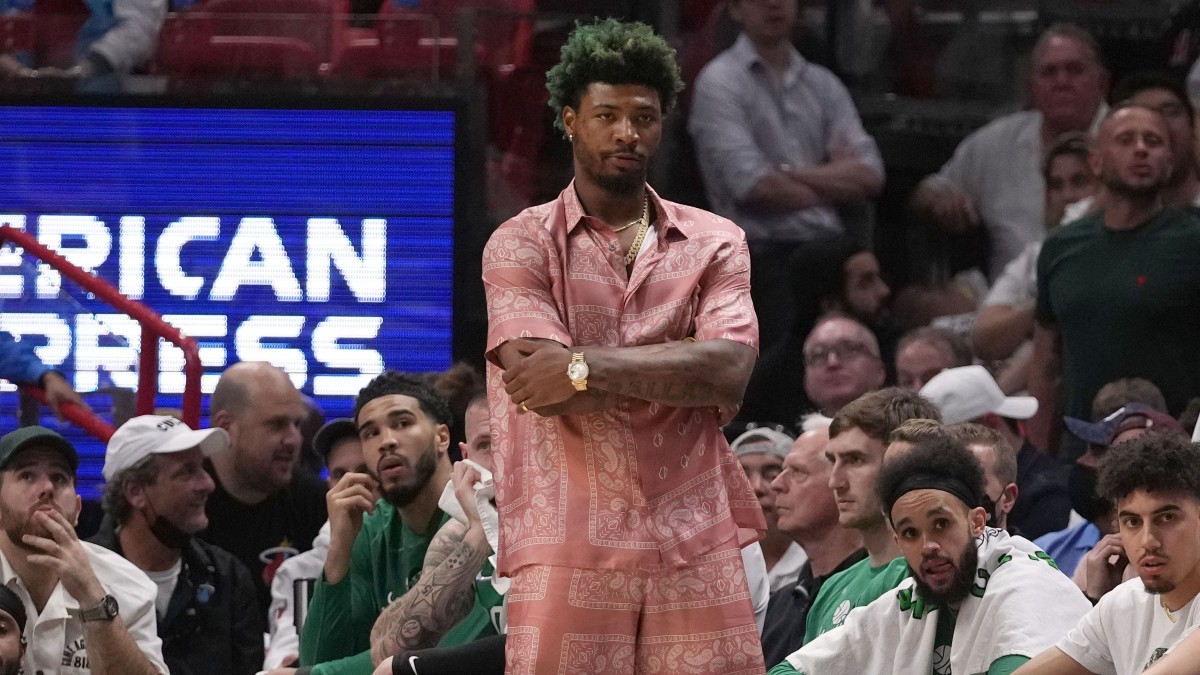 Boston Celtics guard Marcus Smart