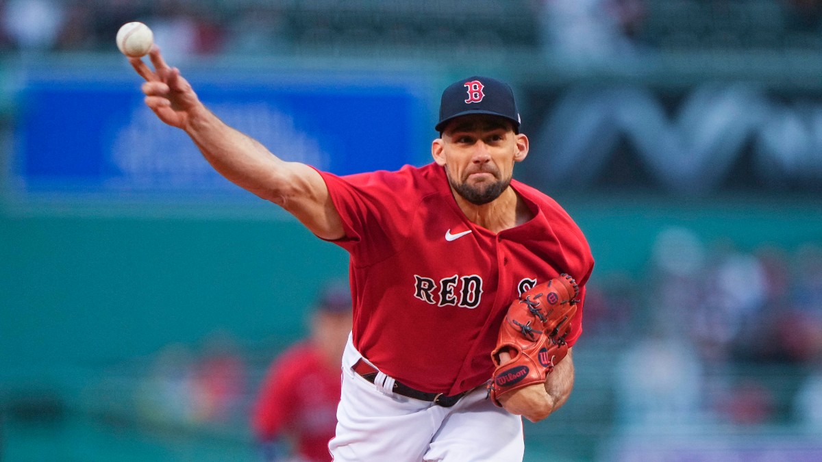 Boston Red Sox pitcher Nathan Eovaldi