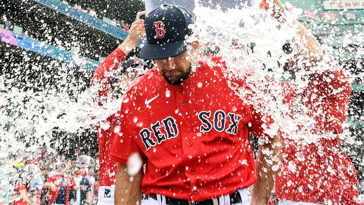 Boston Red Sox pitcher Nathan Eovaldi