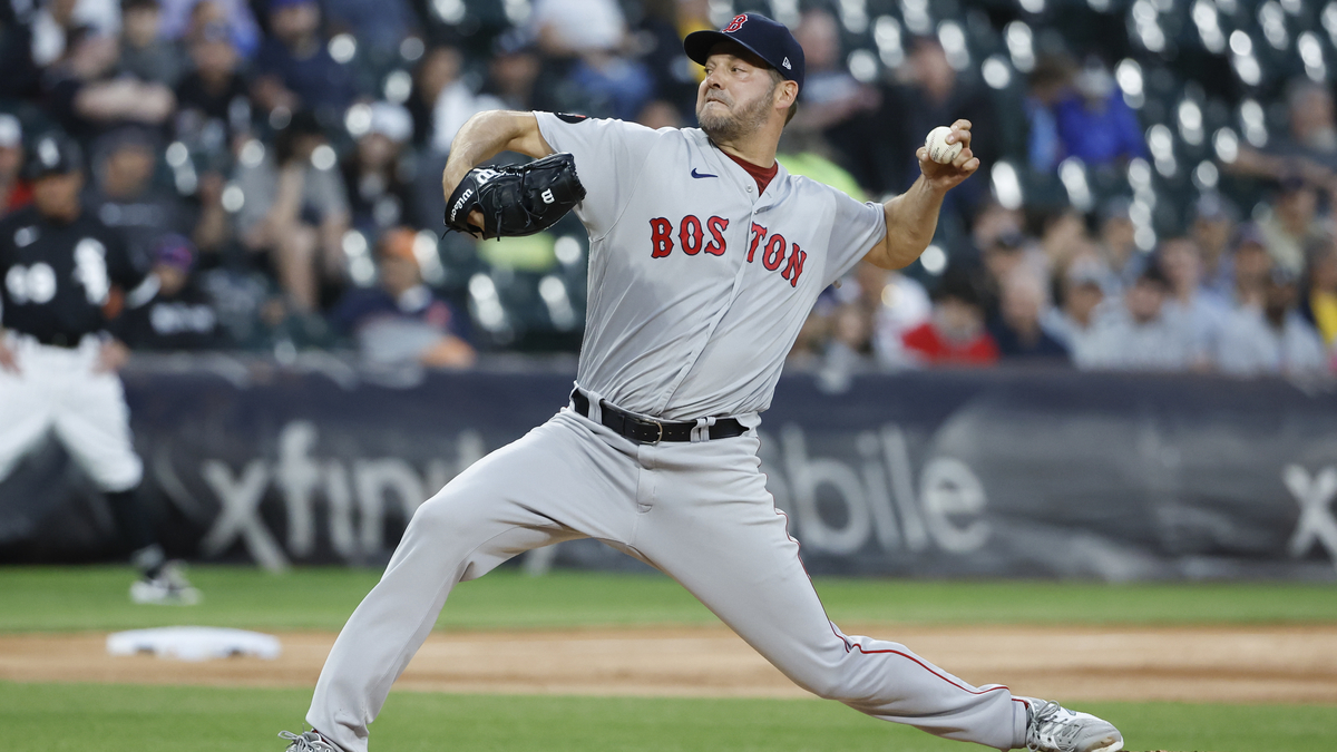 Boston Red Sox pitcher Rich Hill