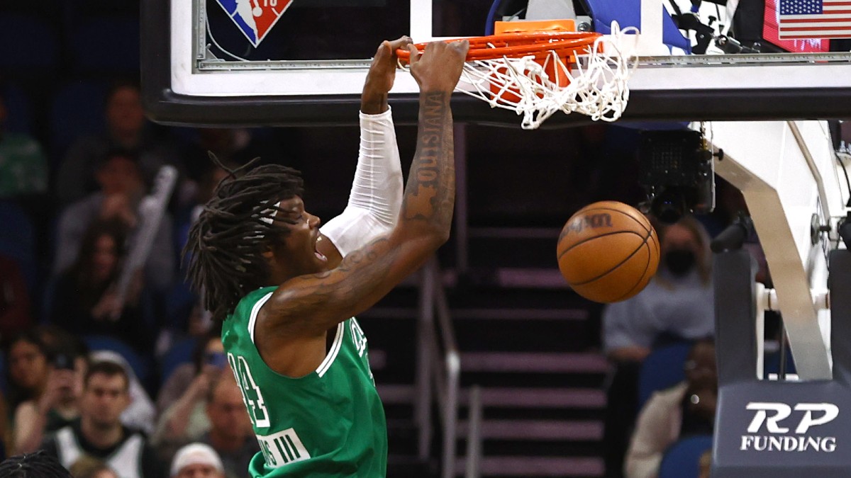 Boston Celtics center Robert Williams III