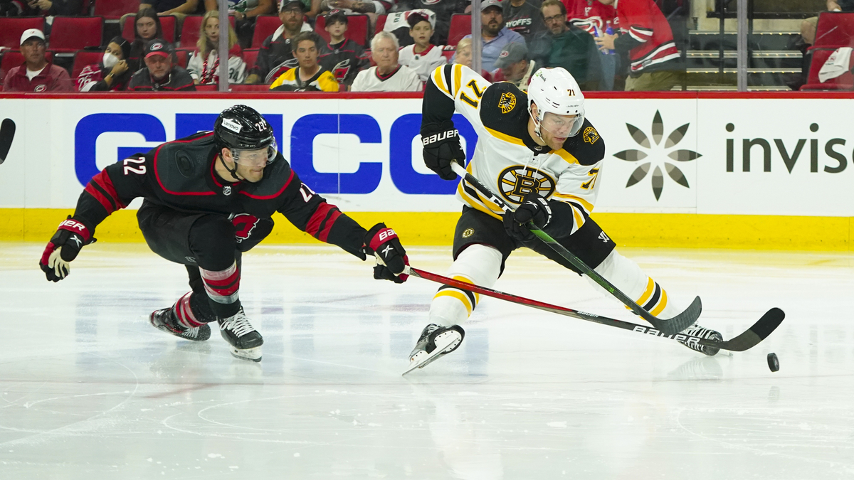 Boston Bruins forward Taylor Hall