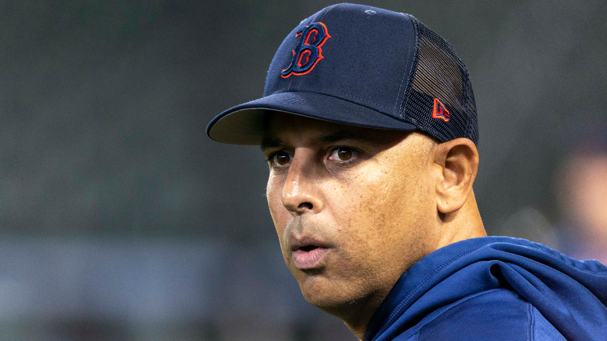 Boston Red Sox manager Alex Cora