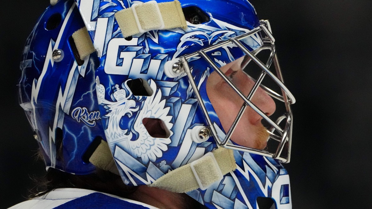 Tampa Bay Lightning goaltender Andrei Vasilevskiy