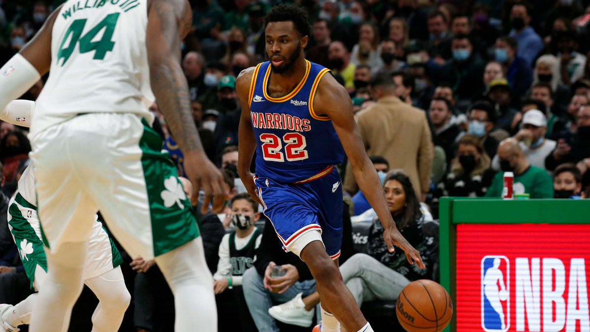 Golden State Warriors forward Andrew Wiggins