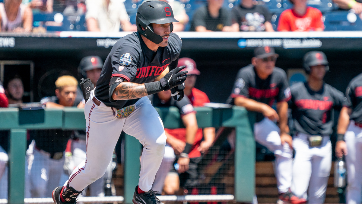 Stanford Cardinal outfielder Brock Jones