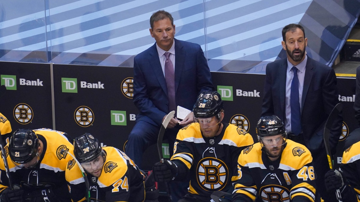 Former Boston Bruins head coach Bruce Cassidy
