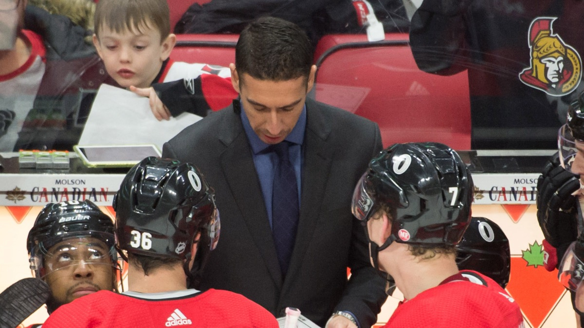 Boston Bruins assistant coach Chris Kelly