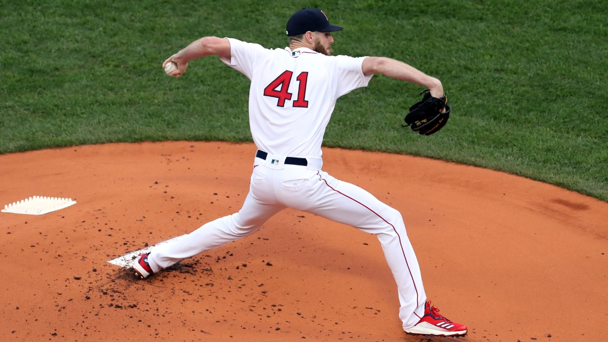 Boston Red Sox pitcher Chris Sale