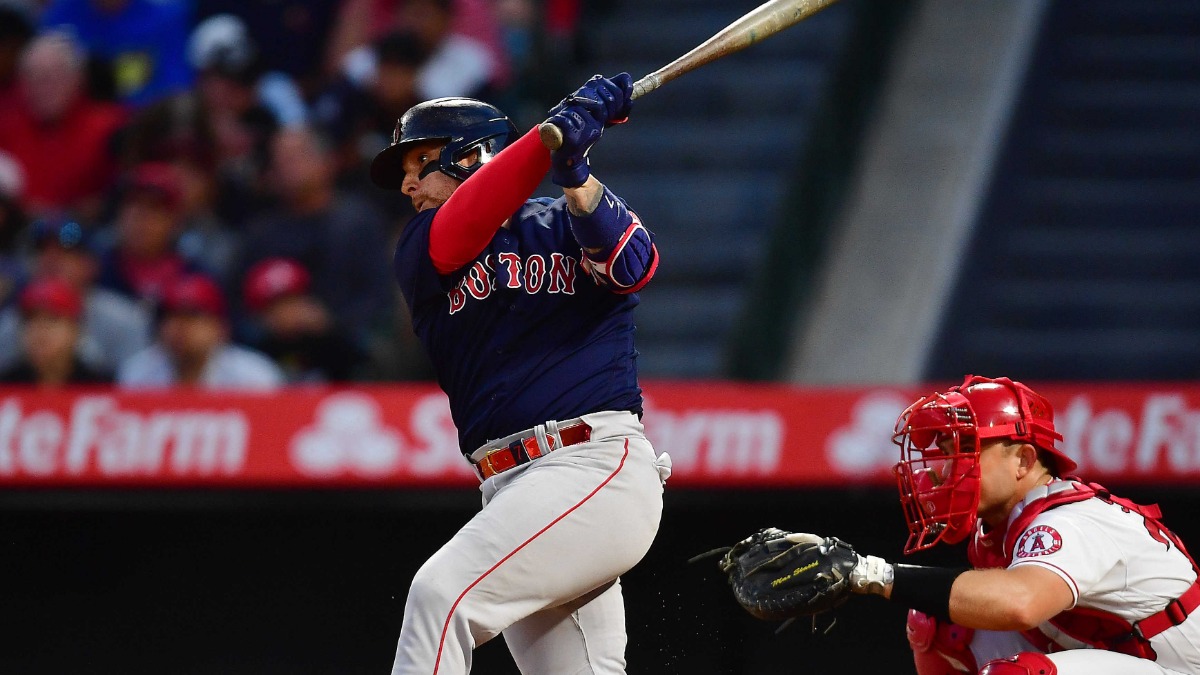 Boston Red Sox catcher Christian Vazquez