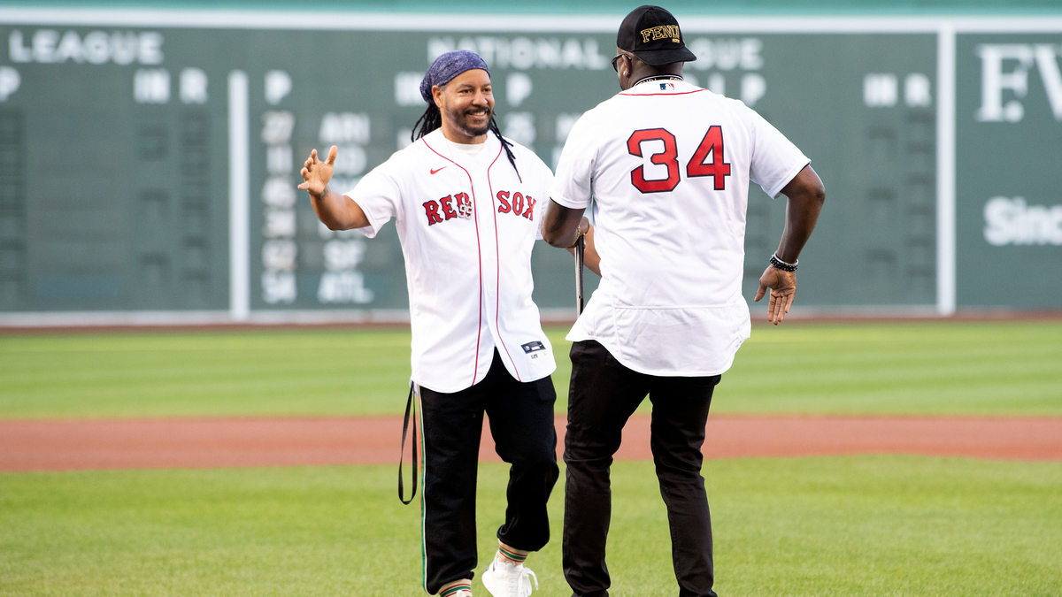Boston Red Sox legends David Ortiz and Manny Ramirez