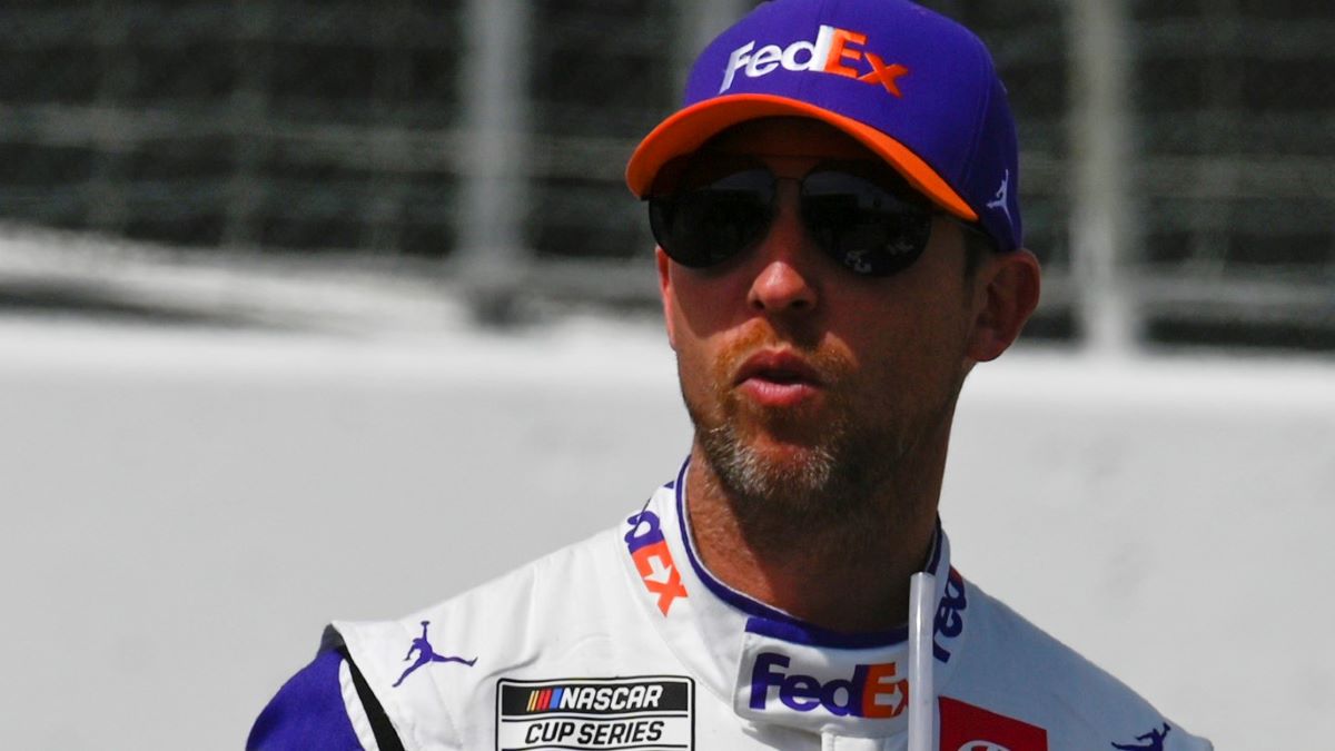 NASCAR driver Denny Hamlin