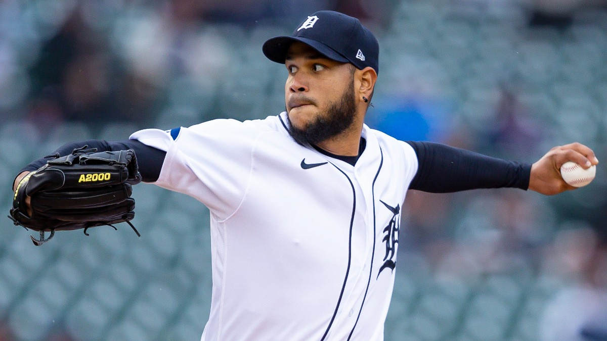 Detroit Tigers pitcher Eduardo Rodriguez