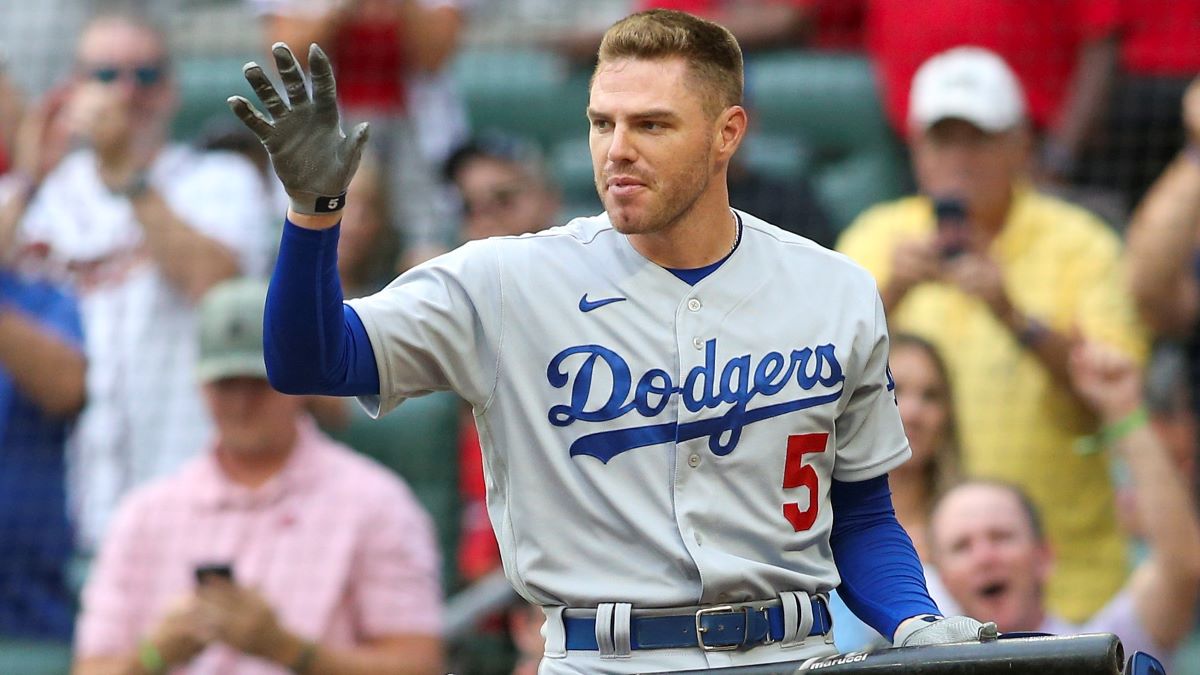 Los Angeles Dodgers first baseman Freddie Freeman
