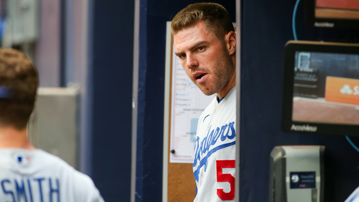 Los Angeles Dodgers first baseman Freddie Freeman