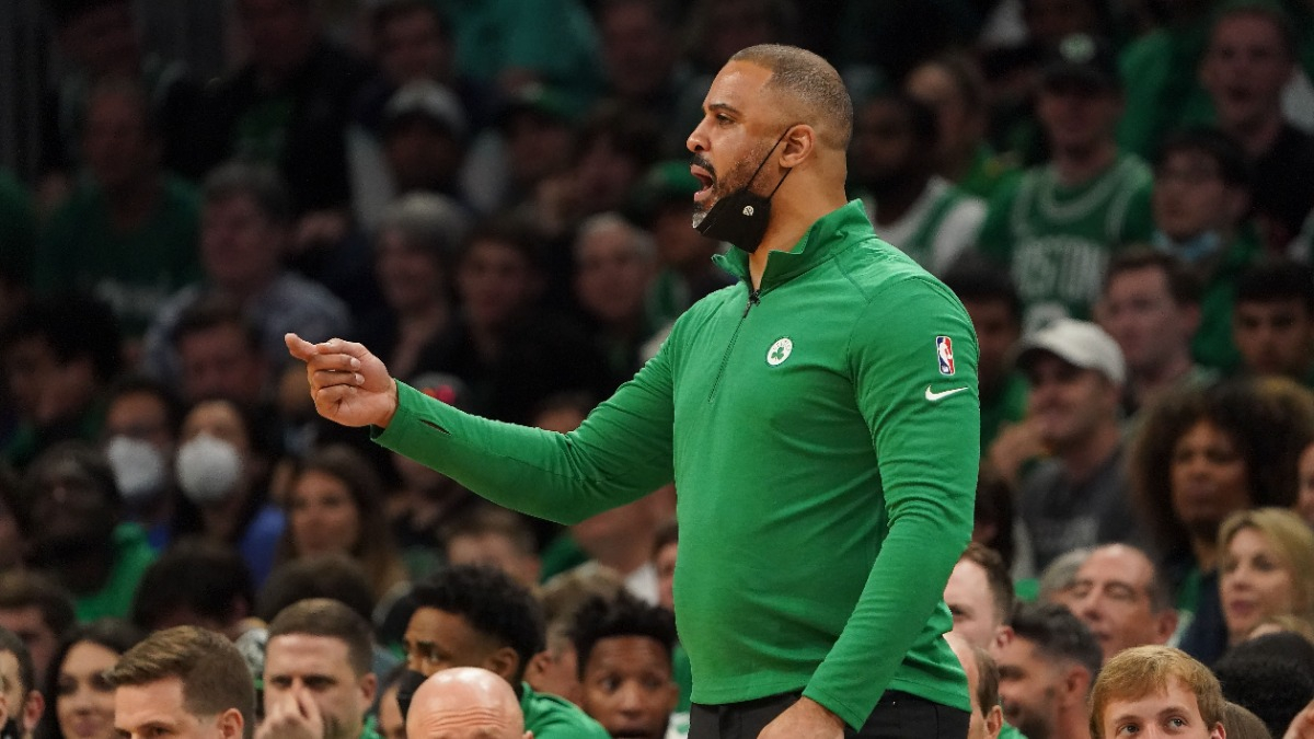 Boston Celtics head coach Ime Udoka