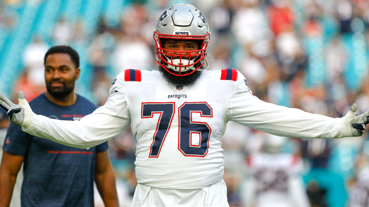 New England Patriots offensive tackle Isaiah Wynn