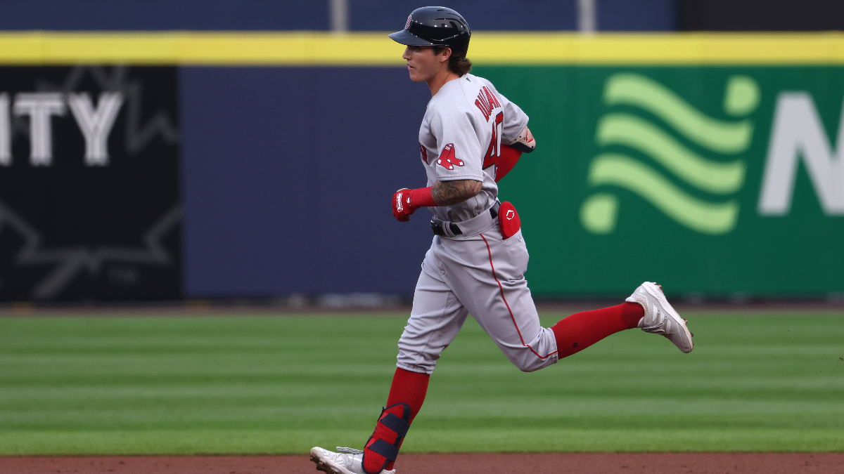 Boston Red Sox outfielder Jarren Duran