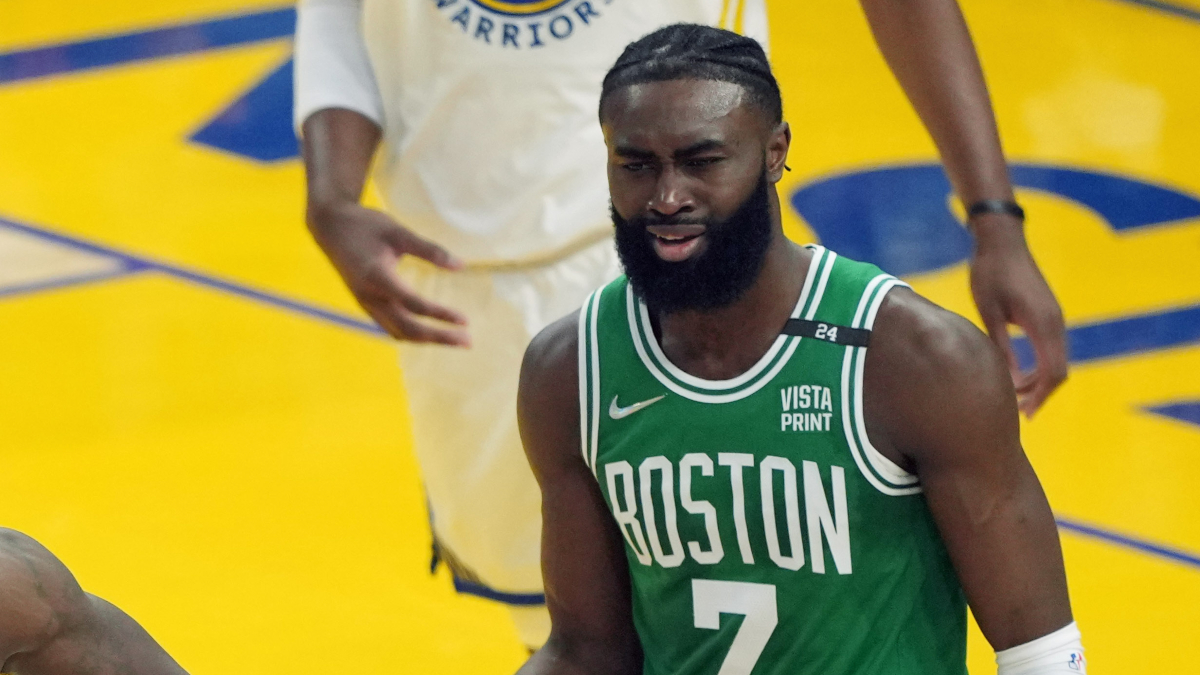 Boston Celtics guard Jaylen Brown