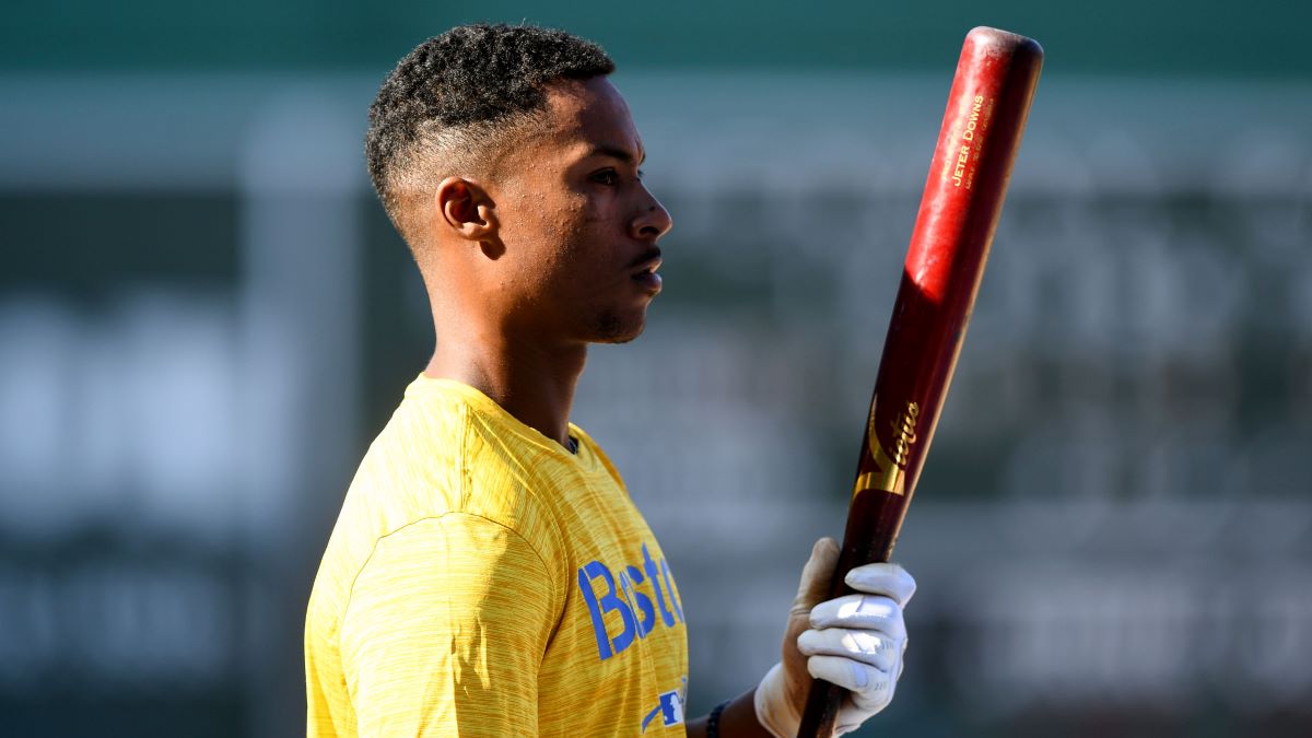Boston Red Sox second baseman Jeter Downs