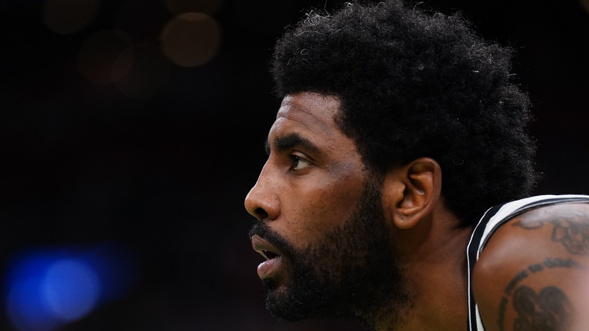 Brooklyn Nets guard Kyrie Irving