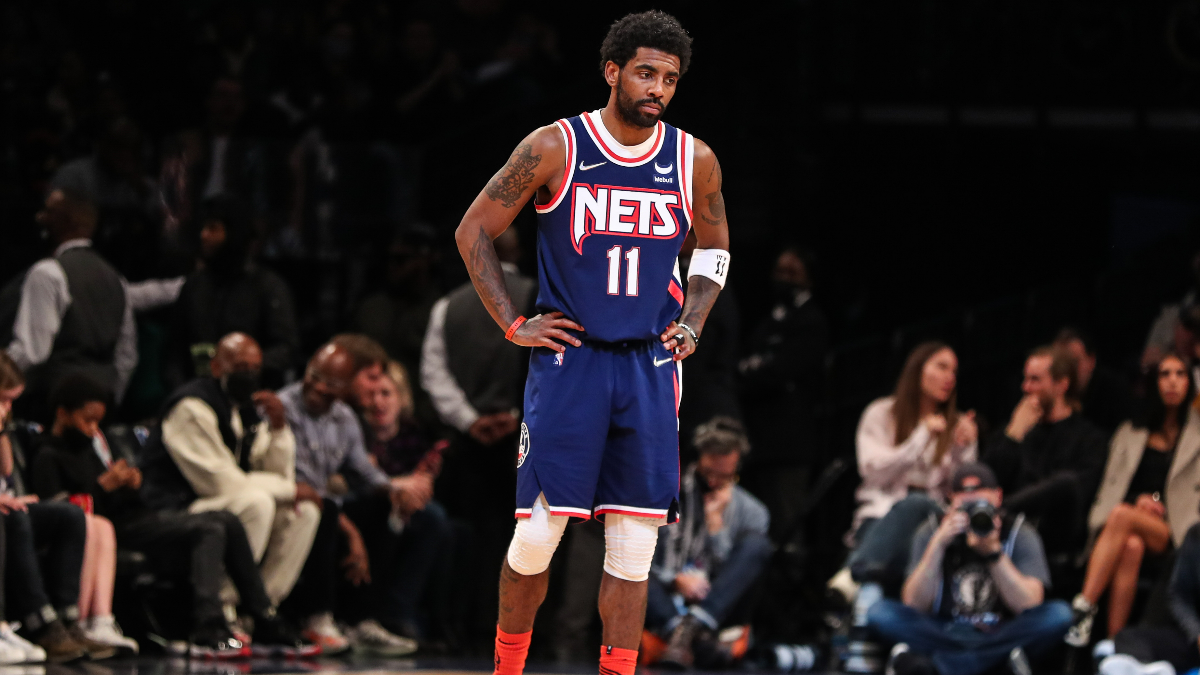 Brooklyn Nets guard Kyrie Irving