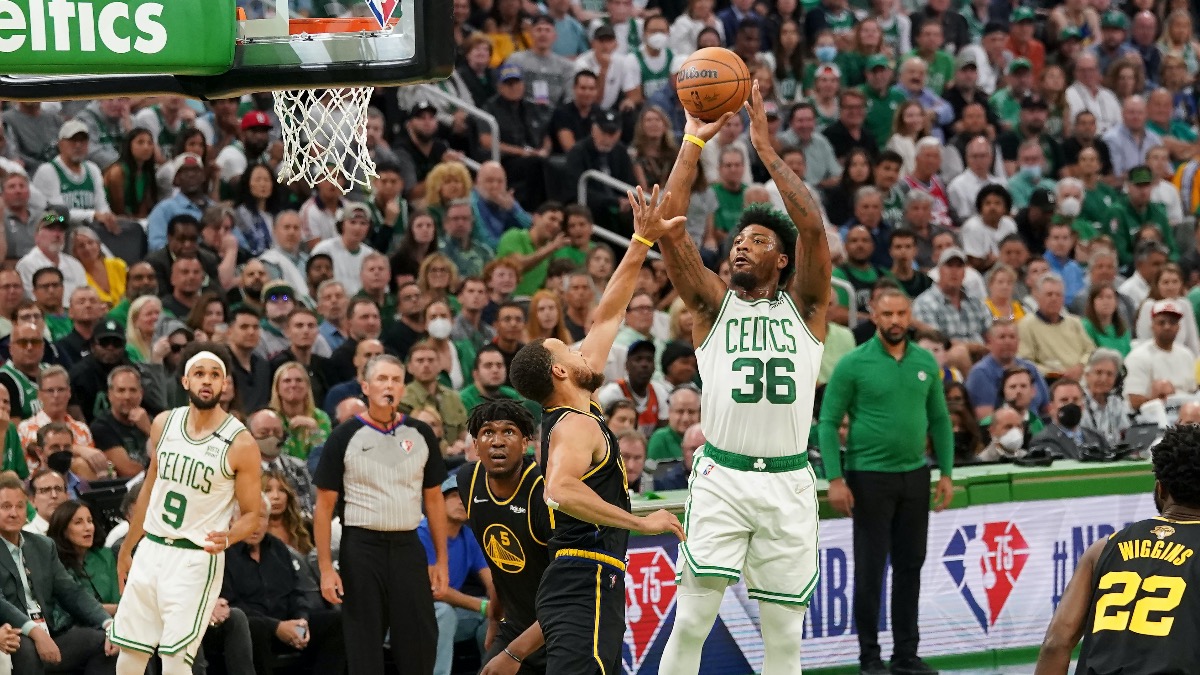 Boston Celtics guard Marcus Smart