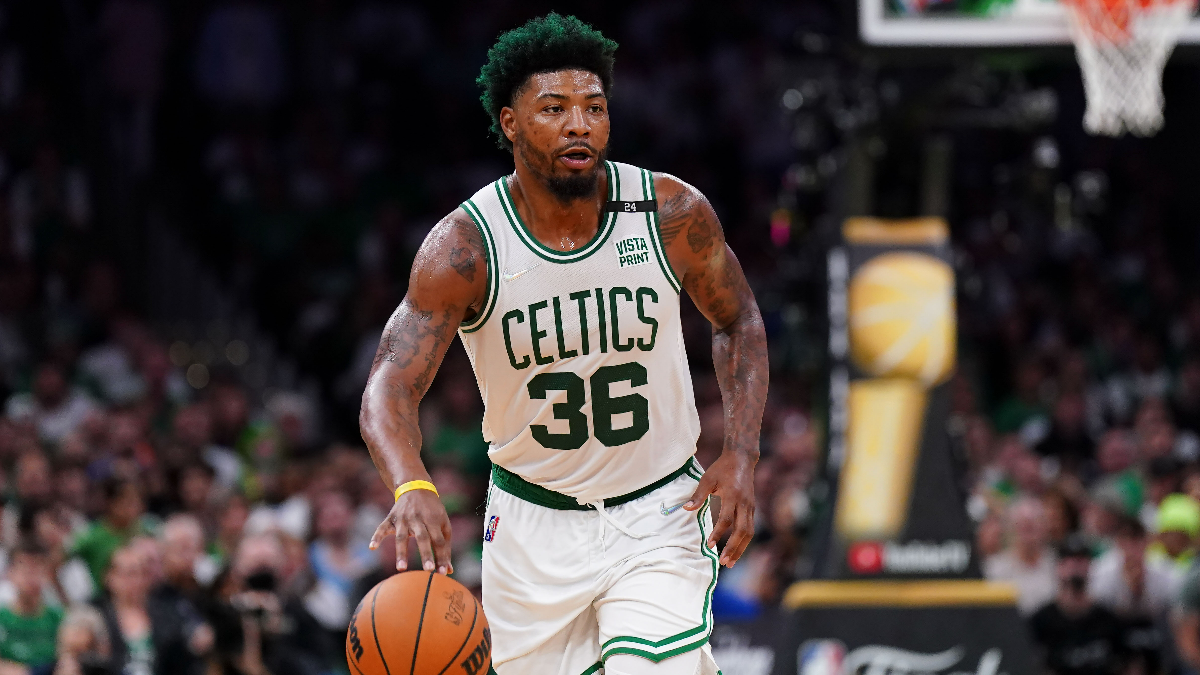 Boston Celtics guard Marcus Smart