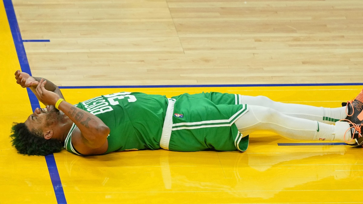 Boston Celtics guard Marcus Smart