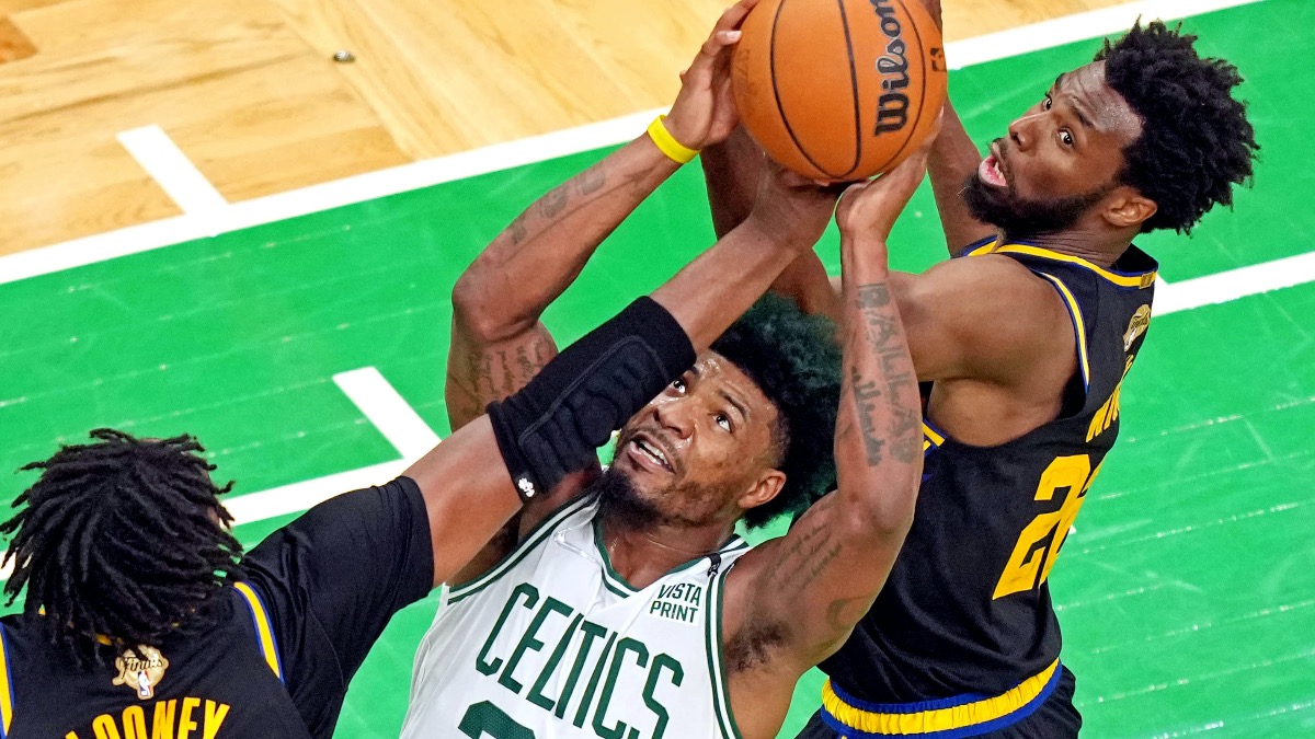 Boston Celtics guard Marcus Smart
