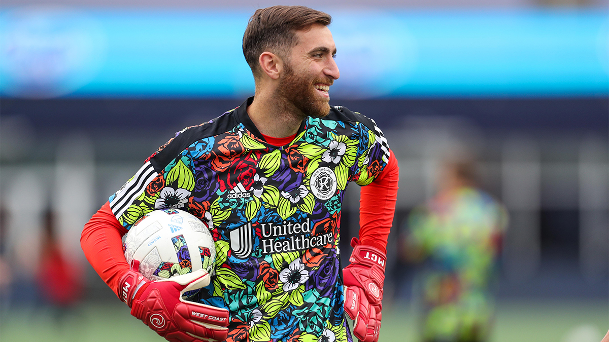 New England Revolution goalkeeper Matt Turner